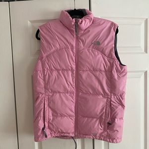 north face puffer vest